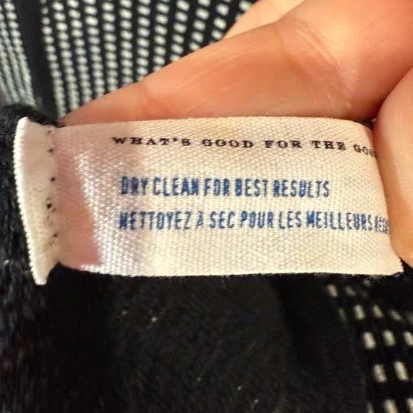 Leifsdottir Anthropologie Dress Knit Structured Corset Sleeveless Black Size XS - Picture 8 of 12